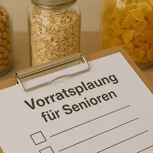 Vorratsplanung für Senioren - eine Checkliste