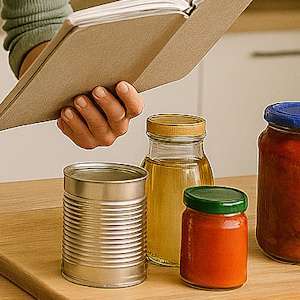 Leckeres Essen mit Zutaten aus dem Vorratsschrank