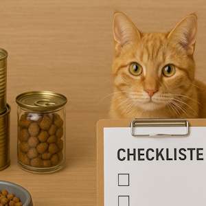 Sinnvolle Vorratshaltung für Ihre Katze - eine Checkliste