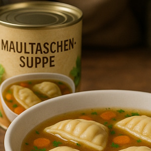 Aus dem Vorratsschrank - Maultaschensuppe