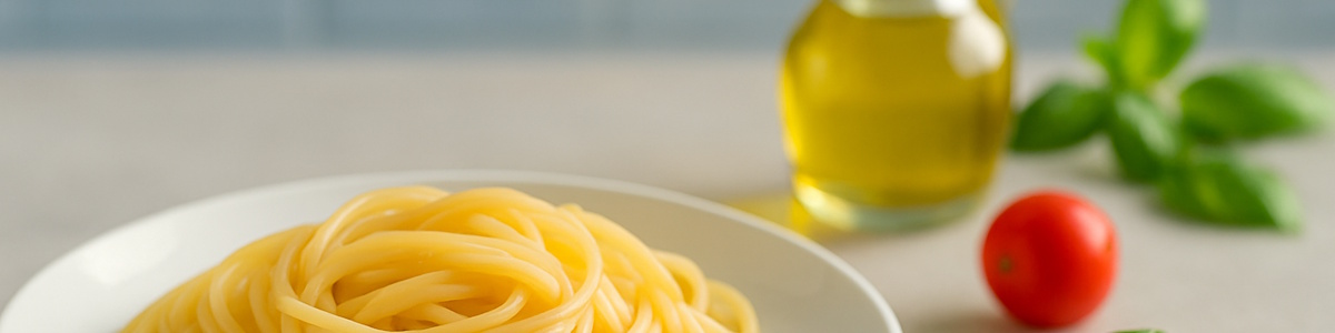 Spaghetti mit Basilikum und Tomate – Barilla-Stil, ideal für Vorratsgerichte