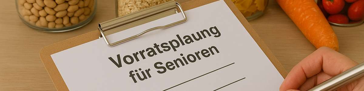 Vorratsplanung für Seniorenpaare