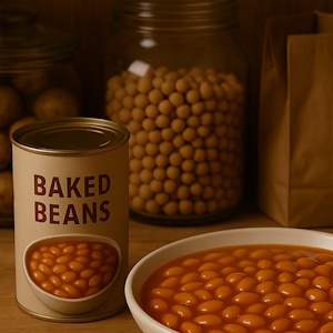 Baked Beans in der Dose