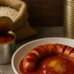 BCurryqurat mit Sauce aus der Dose