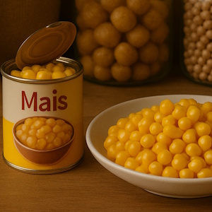 Mais in der Dose