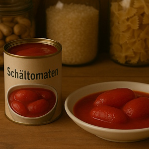 Schältomaten in der Dose