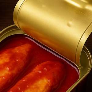 Heringsfilets in der Dose