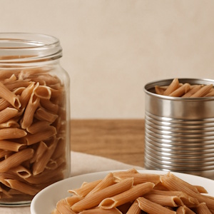 Vorratspacks mit Vollkorn-Spaghetti